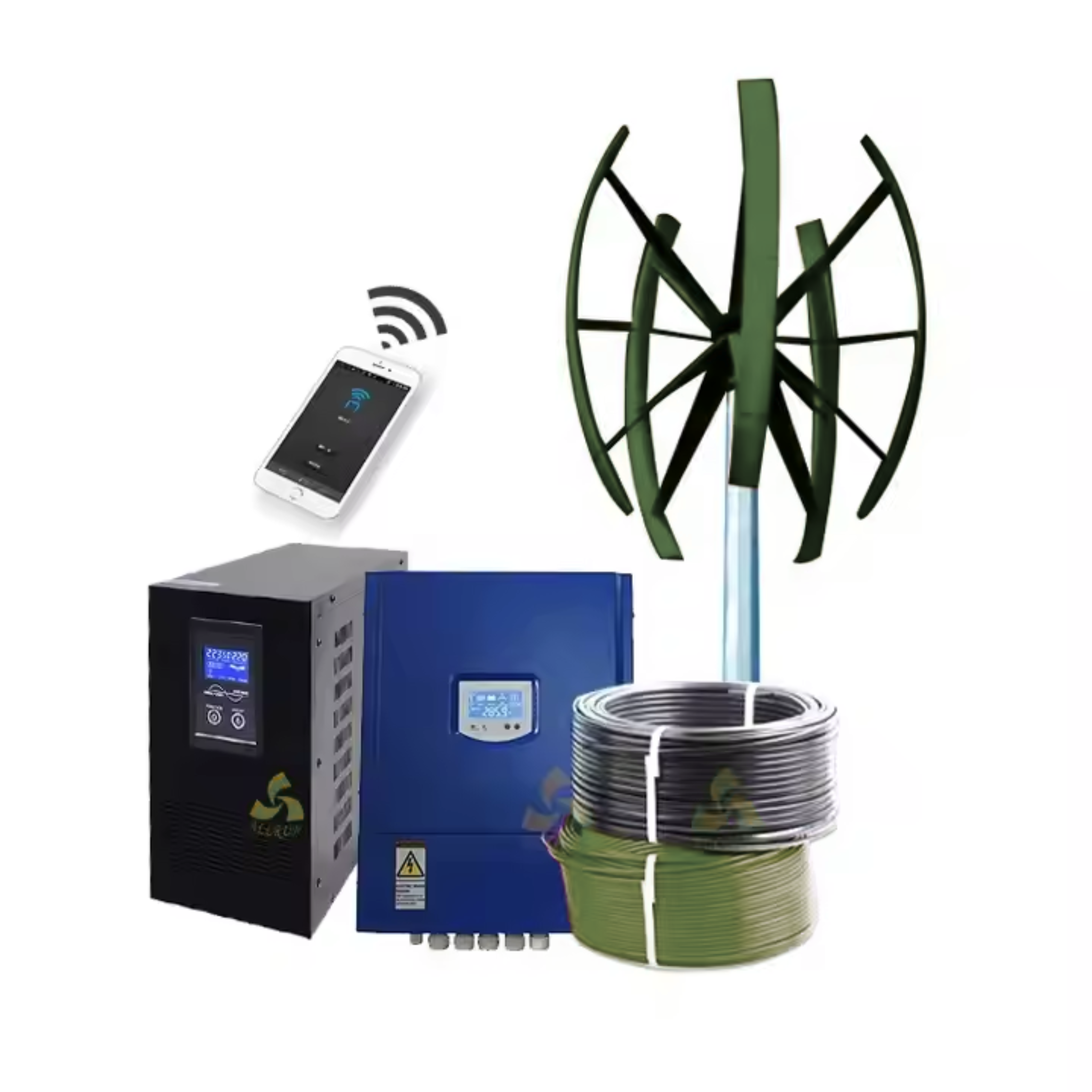 Verdantis Halo 15kW Vertical Axis Wind Turbine