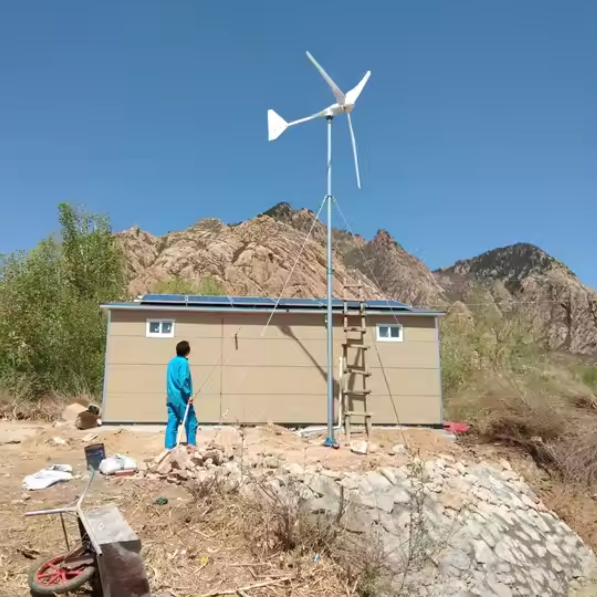 Whiteshore Zephyr 5kW Residential Wind Turbine
